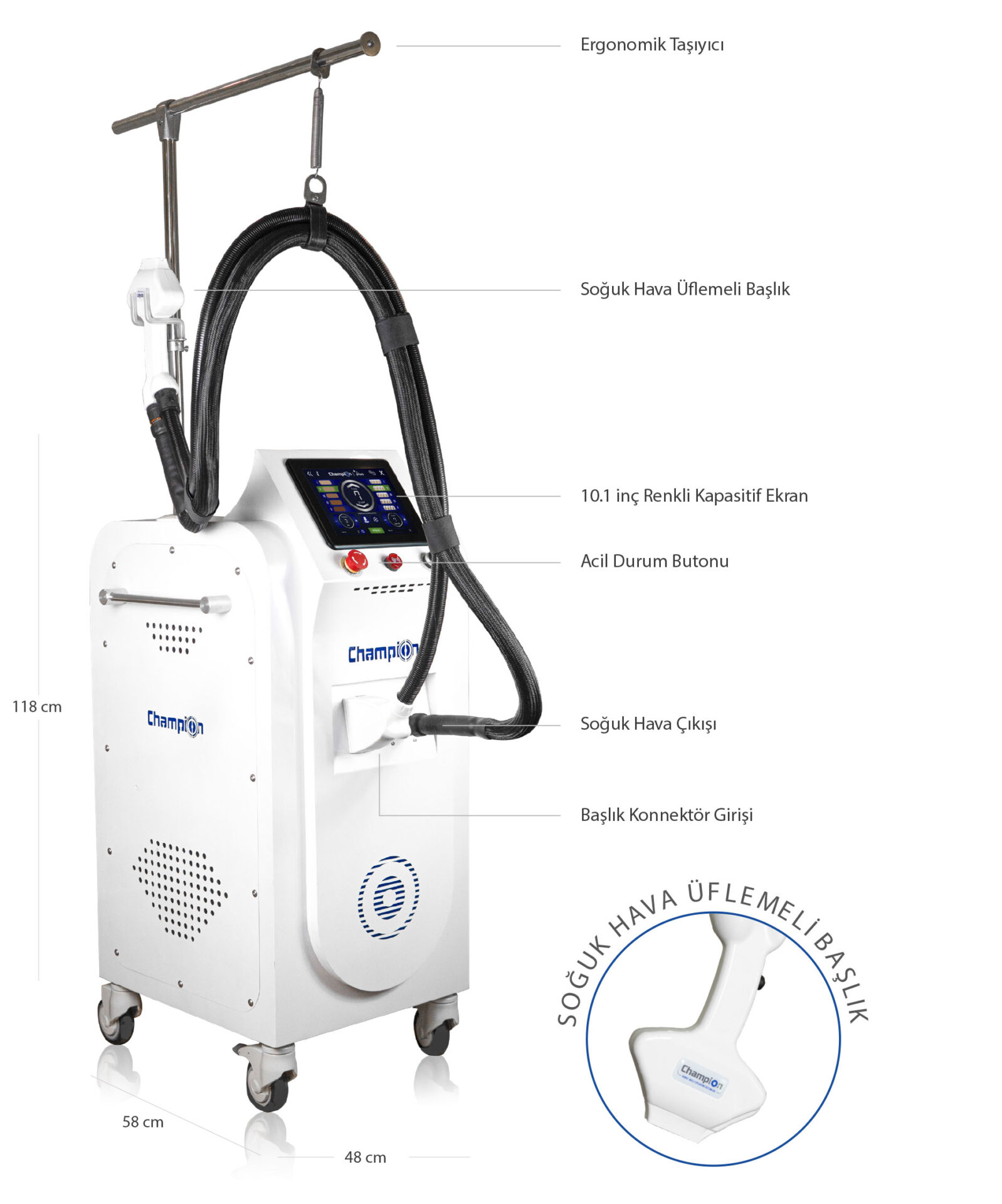 CHAMPION PLUS İŞKAR TEKNOLOJİ Champion Lazer