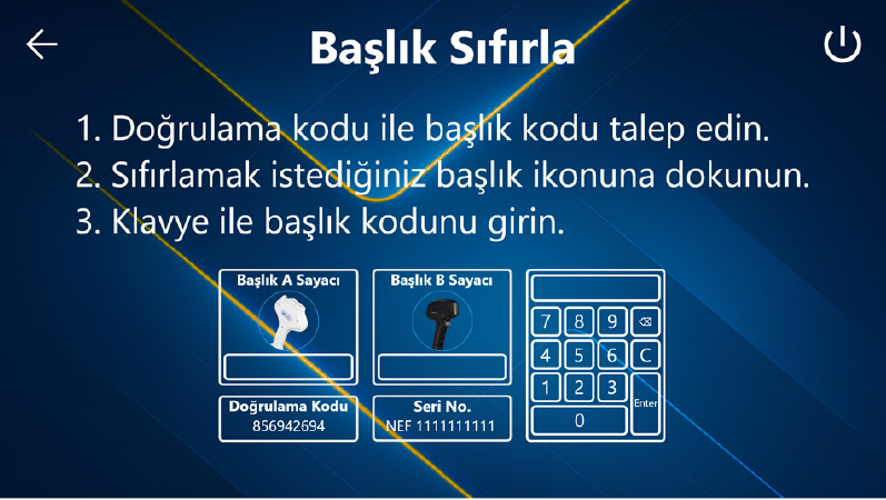 Champion Akıllı Koruma Sistemi Ekranı